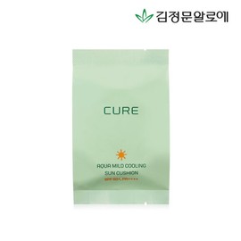Kim Jeong-mun Aloe 김정문알로에 큐어 아쿠아 마일드 쿨링 선쿠션 리필 시즌3 Kim Jung Moon Aloe Cure Aqua Mild Cooling Sun Cushion Refill Season 3