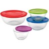 Pyrex 8-piece 100 Years Glass Mixing Bowl Set (Limited Edition)