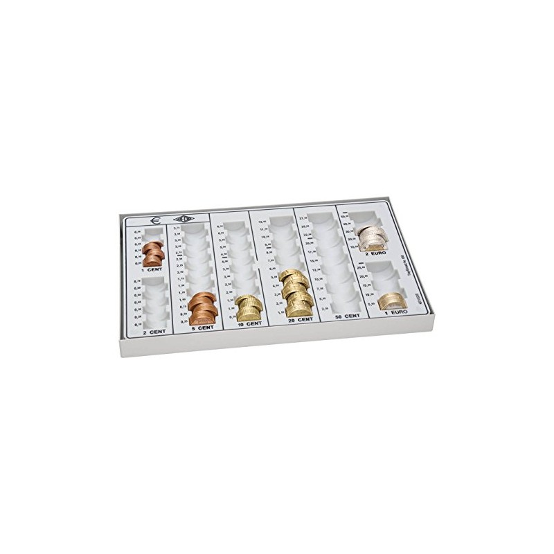 Wedo 160758037 Coin Tray with Metal Base 26.8 x 16.5