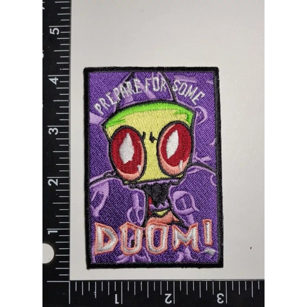 Palisades Invader Zim Invader Figurines of Doom S1 Iron On