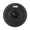 Universal Whisper Quiet Clock, 12, Black, White