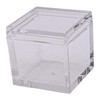 25pcs Acrylic Box Trays for 1" 25.4mm Element Cubes Clear
