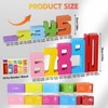 nnOuOnn Wooden Number Building Blocks, Number Blocks Toys for Kids,
