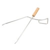 Fire Pit Tongs Heavy Duty Stainless Steel Lengthen Widen Thicken