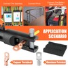 HZLZRZ Hydraulic Crimping Tool 12 Tons, Range 8AWG-4/0AWG(250MCM), Hydraulic Cable