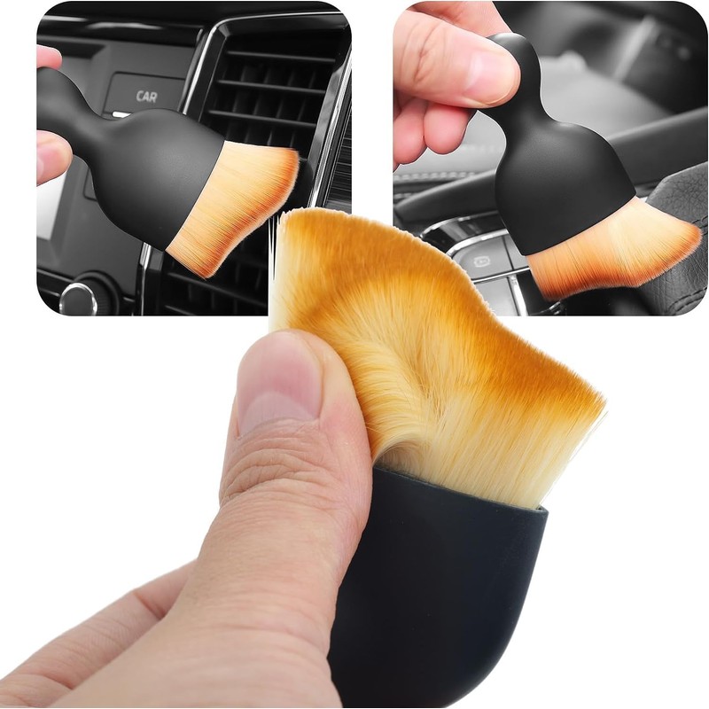 Cepillos De Coche, 8 Pcs Herramienta De Limpieza De Coche,