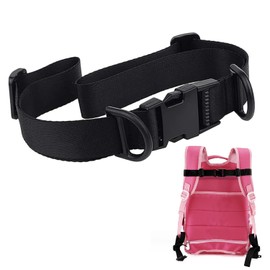 CwrsYJ Chest Strap, Backpack Band, Fixed Shoulder Straps, Anti-Slip Strap, Shoulder Slip Prevention Band, Buckle Type, Adjustable, Backpack/Backpack Belt, Load Reducing Belt, Suitable for Adults and
