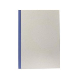 Vang Sketch Colour 110513 Sketch Book in Grey Cardboard Natural White Drawing Paper DIN A5 (21.0 x 14.9 cm) - Blue