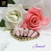 Bead pearl handmade nail tips✨ - Long ballerina / 구슬진주