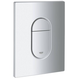 GROHE 38844P00 Arena Cosmopolitan Flush Plate - Brushed Chrome