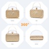 Miss Lulu Clutch Bags for Women Hard Shell Clutches Beading