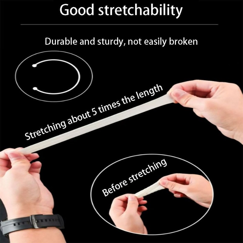 100 PCS Finger Cots Finger Tip Rubber Protect Keeping Dressing