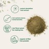 Organic Dandelion Root Tea Powder, 8oz | Up to 220