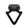 X AUTOHAUX 2 Set Universal Black Triangle Shaped Car Tow
