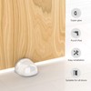 HAUSPROFI Doorstop, Self-Adhesive Door Stopper for Wall Protection Door Buffer