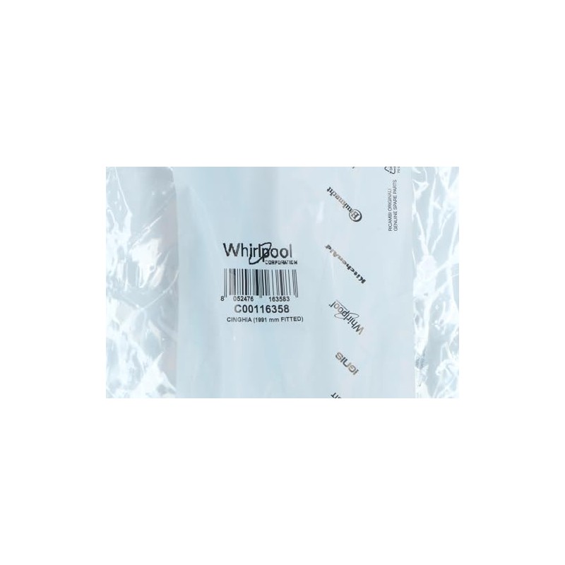 LORTECH V-belt 6PHE 1991 for tumble dryers 144002145 - C00116358