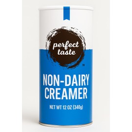 Perfect Taste Non-Dairy Coffee Creamer Powder – 20 oz Canister – Smooth & Creamy Powdered Creamer for Coffee, Tea & Office Use – Lactose-Free, Shelf-Stable