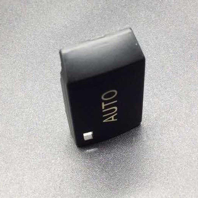 4pcs Air Conditioning Switch Covers A/C AUTO ON/OFF Plastic Black