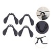 Tofficu 4Pcs Adjustable Nose Pads for Glasses Anti-Slip Eyeglass Nose