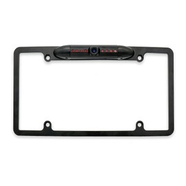 Master Tailgaters Metal License Plate Frame Backup / Front 170° Camera with 8 IR LEDs, Waterproof