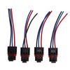 6Pcs Pulse Power Plug Pigtail Connector Harness Replacement for Polaris