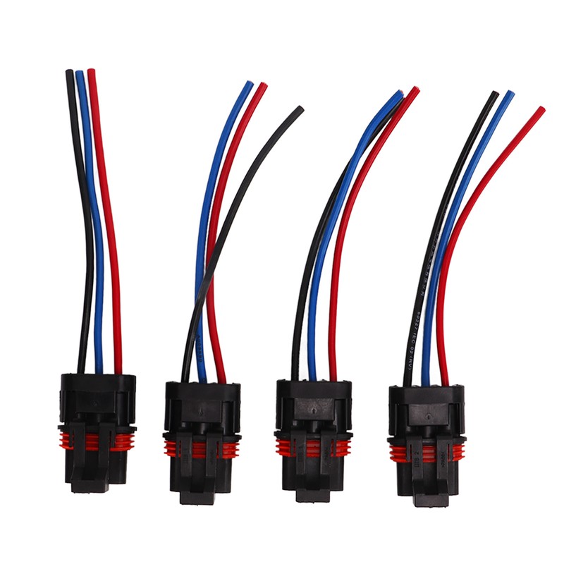 6Pcs Pulse Power Plug Pigtail Connector Harness Replacement for Polaris