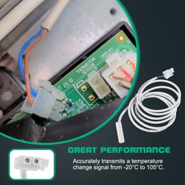 Thermistor for Dometic 3851210025 - RV Refrigerator Sensor Replacement for Dometic Refrigerator - Compatible with RM1350 RM2351 RM2354 RM2410 RM2620 RM2625 for RM,S,NDR & DM Series Models