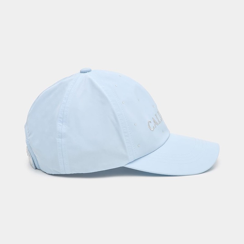 [キャロウェイ] キャップ 機能スベリ（吸汗速乾） ロゴ刺繍 ラインストーン エレガント ゴルフ C25291206 レディース 1112_ブルー