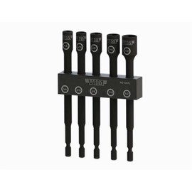 Vim Products NS100XL Vim Tools 5-piece 6 In. Extra Long Fractional Sae/inch Nut Setter Kit Set