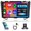 8Core 6G+128G Car Radio for Honda CRV 2007-2011, Rimoody Car