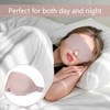 3D Sleep Mask,1 PCS Pink Eye Mask for Sleeping,Comfortable Adjustable
