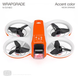 Wrapgrade for DJI NEO Accent Color Sticker (Neon Orange)