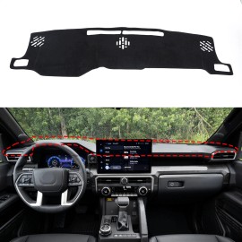xiaoerdian2020 Dashboard Cover Pad Anti-Dirt Sunshield Protect Dash Mat For Toyota Tacoma 2024+
