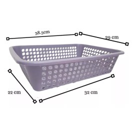 Macoll Cesta Calada Macoll Multiusos Plástico (12 Pzas)