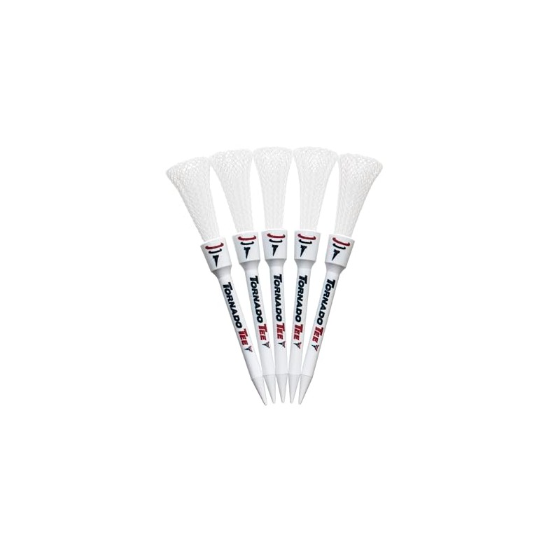Tornado Tee White High Performance Golf Tee