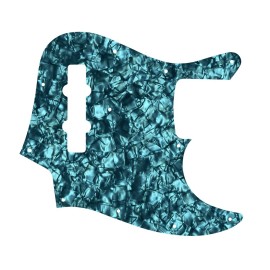 wd Pickguard Fender 13-Present MIM Geddy Lee Jazz Bass aqua pearl
