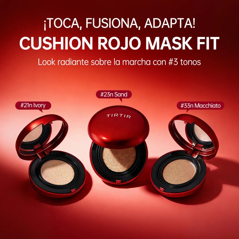 Tirtir Mask Fit Red Cushion Mini 21n/23n Color Aleatorio