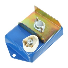 Partuto Ignition Control Module, Inner Ignition Module Control Unit No. 3874020 for Chrysler Cordoba 75-81 for Chrysler Fth Avenue 83-89 ABS Black, Pack of 1