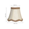 3Pcs E14 Clip On Lamp Shade Indoor Modern Fabric Candle