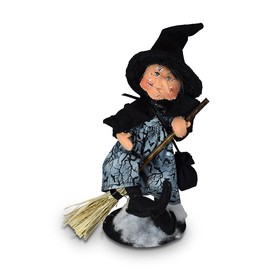 Annalee Midnight Witch Mouse, 6in