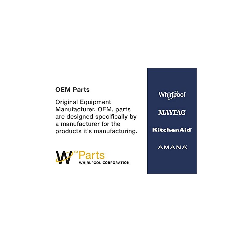 Whirlpool WPW10509257 OEM Dishwasher Door Gasket