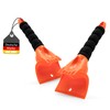 BigDean Pack of 2 Car Ice Scrapers - Maximum Scratch