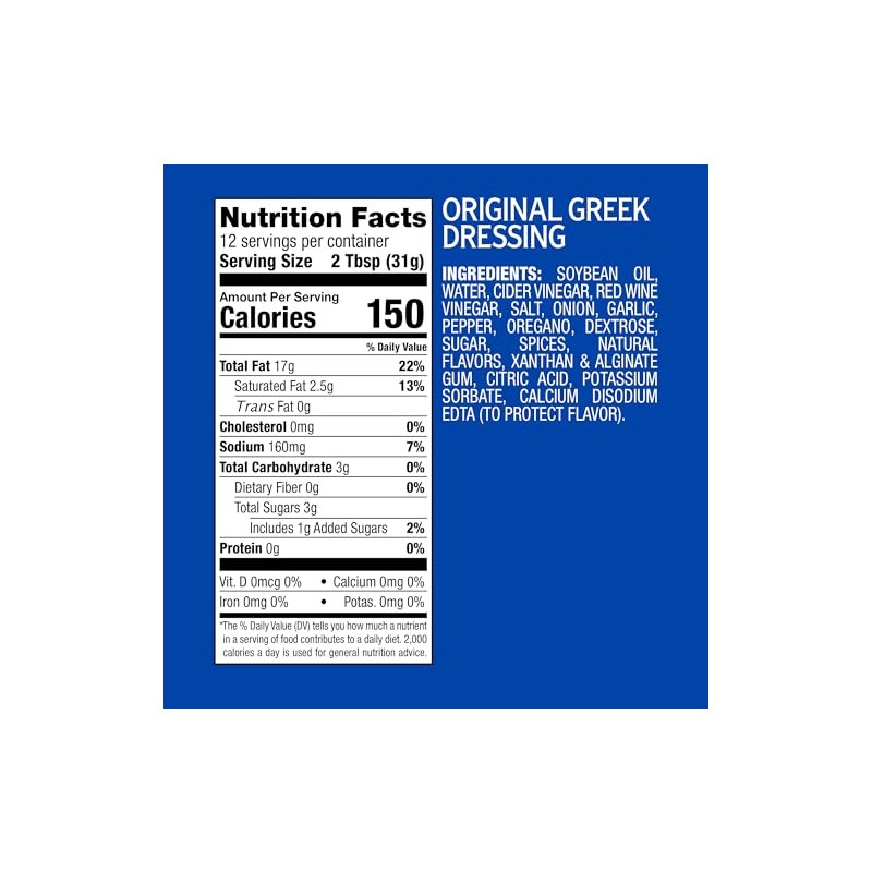 Christie's Original Greek Dressing (2 Pack,24, Fl Oz)