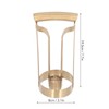 Pineapple Corer Gold Stainless Steel Pineapple Corer Peeler Cutter Fruit