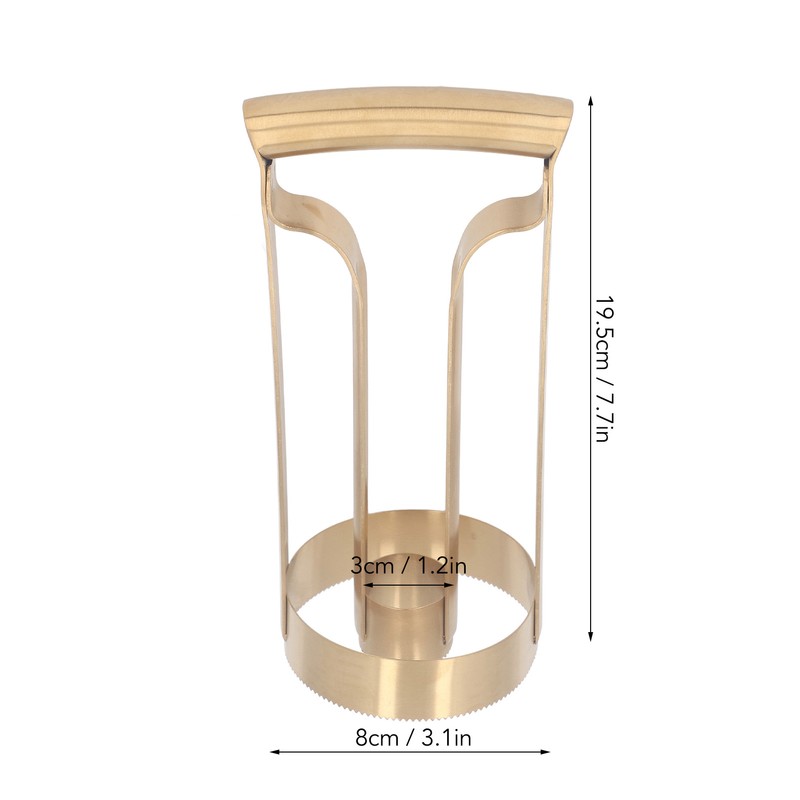 Pineapple Corer Gold Stainless Steel Pineapple Corer Peeler Cutter Fruit