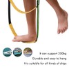 3 Step Boat Rope Ladder Nylon Webbing Boarding Ladder Portable