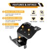 WeiSen Winch Mount Bracket Plate No Drill Compatible with Honda
