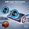Bluetooth Speaker, 2026 NEW Portable Wireless Speaker, 24W Super Loud,TWS