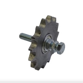 cyclingcolors Chain Tension Wheel with Ball Bearing Tension Pinion Bearing Sprocket Chain Transmission Wheel 15 Teeth 55 mm 08 B-1