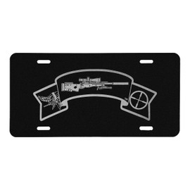Police Sniper Qualification License Plate (Basic)